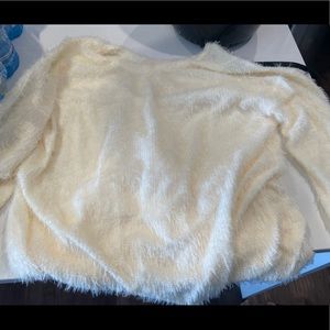 Fuzzy sweater NWT